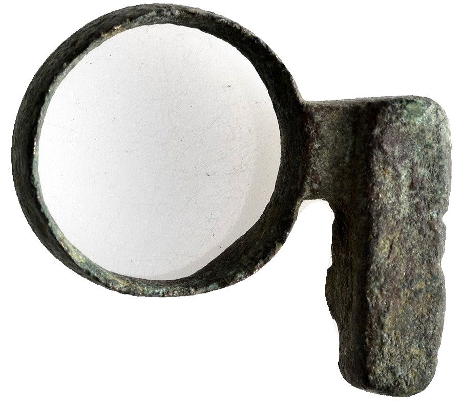 Rara chave romana acoplada em anel (200-300 dC) – imagem 1