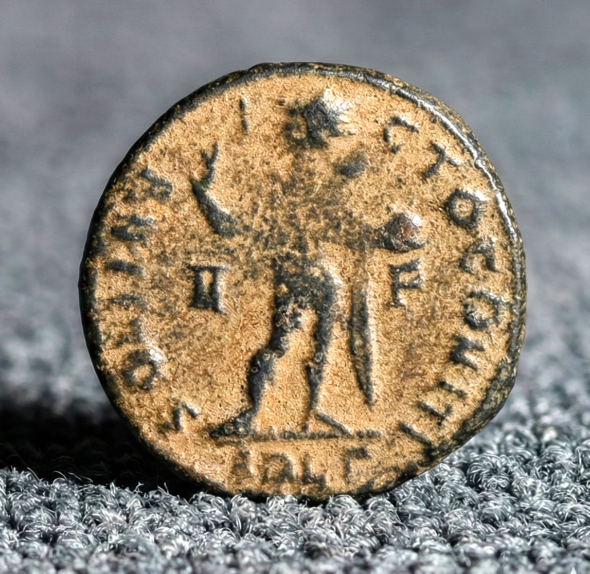 Moeda Romana Follis de Constantino I “o Grande” (306–337) – imagem 2